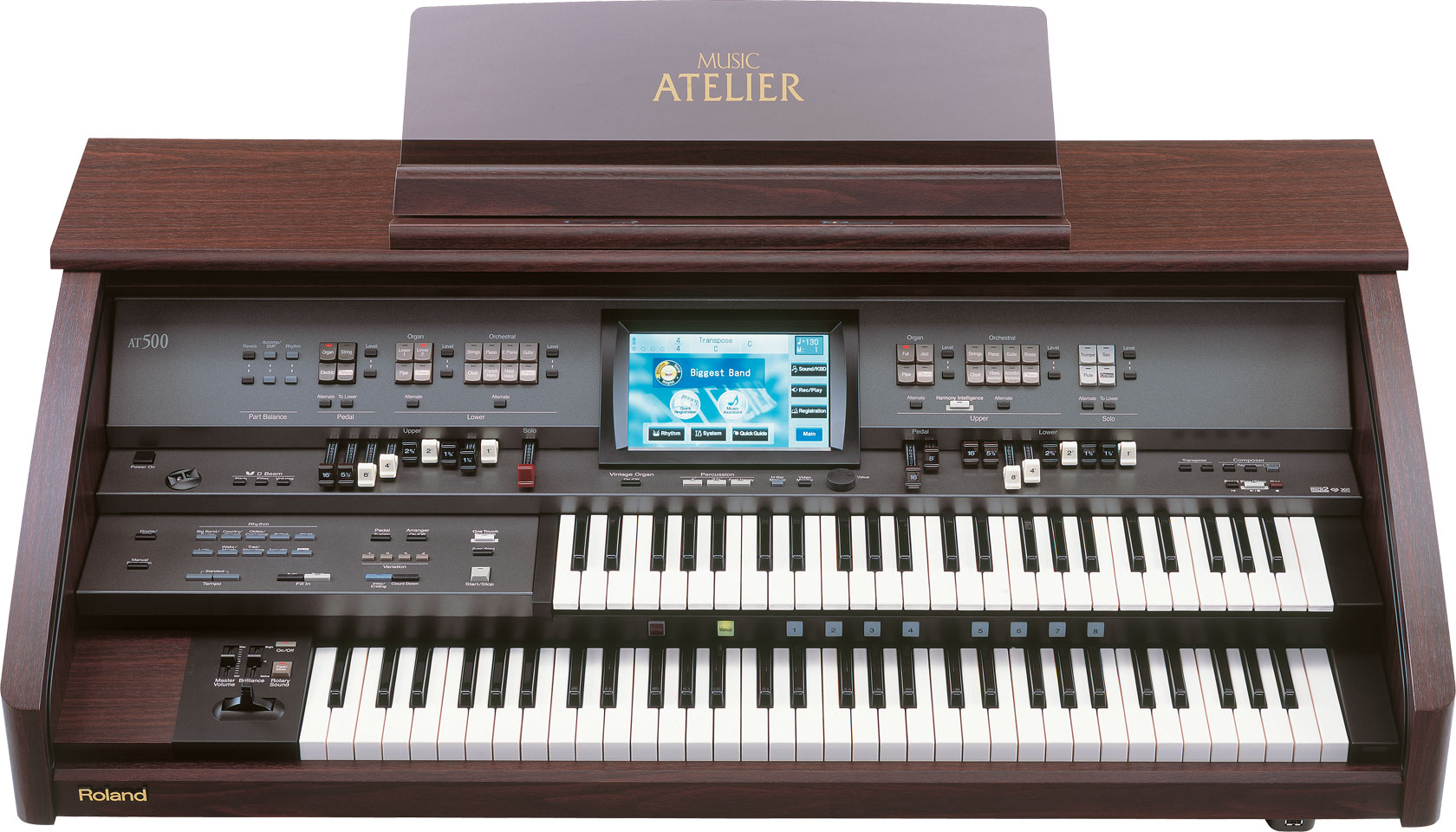 ローランド　AT-500 オルガン Organ Roland ATELIER w/AT-500S, BNC-15-DR - House of Piano